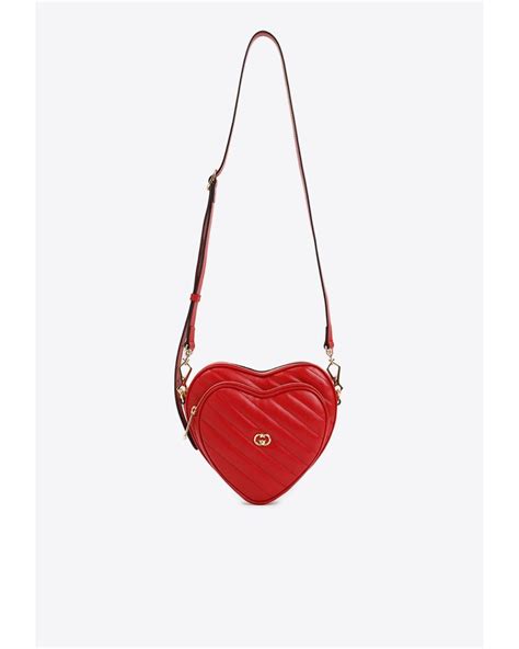 heart bag gucci|gucci heart shaped bag.